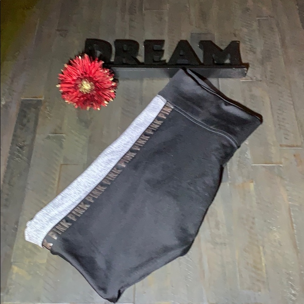 VS Pink Fleece Leggings NWOT